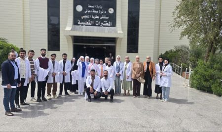 زيارةعلمية لطلبة قسم علوم الحياة إلى مستشفى بعقوبة